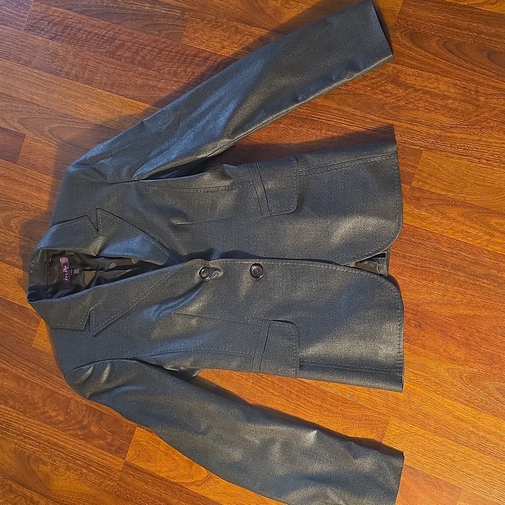 Escada Black and Purple Blazer